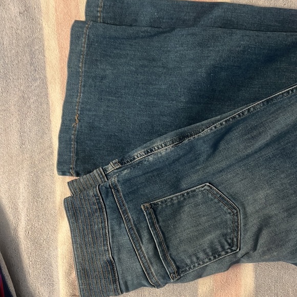 NYDJ not your daughter jeans denim blue size 2 wide leg - Picture 3 of 5